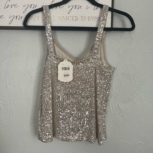Sequined Altard State Top